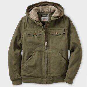 Duluth Trading Co Women's Superior Fire Hose Insulated Hooded Jacket